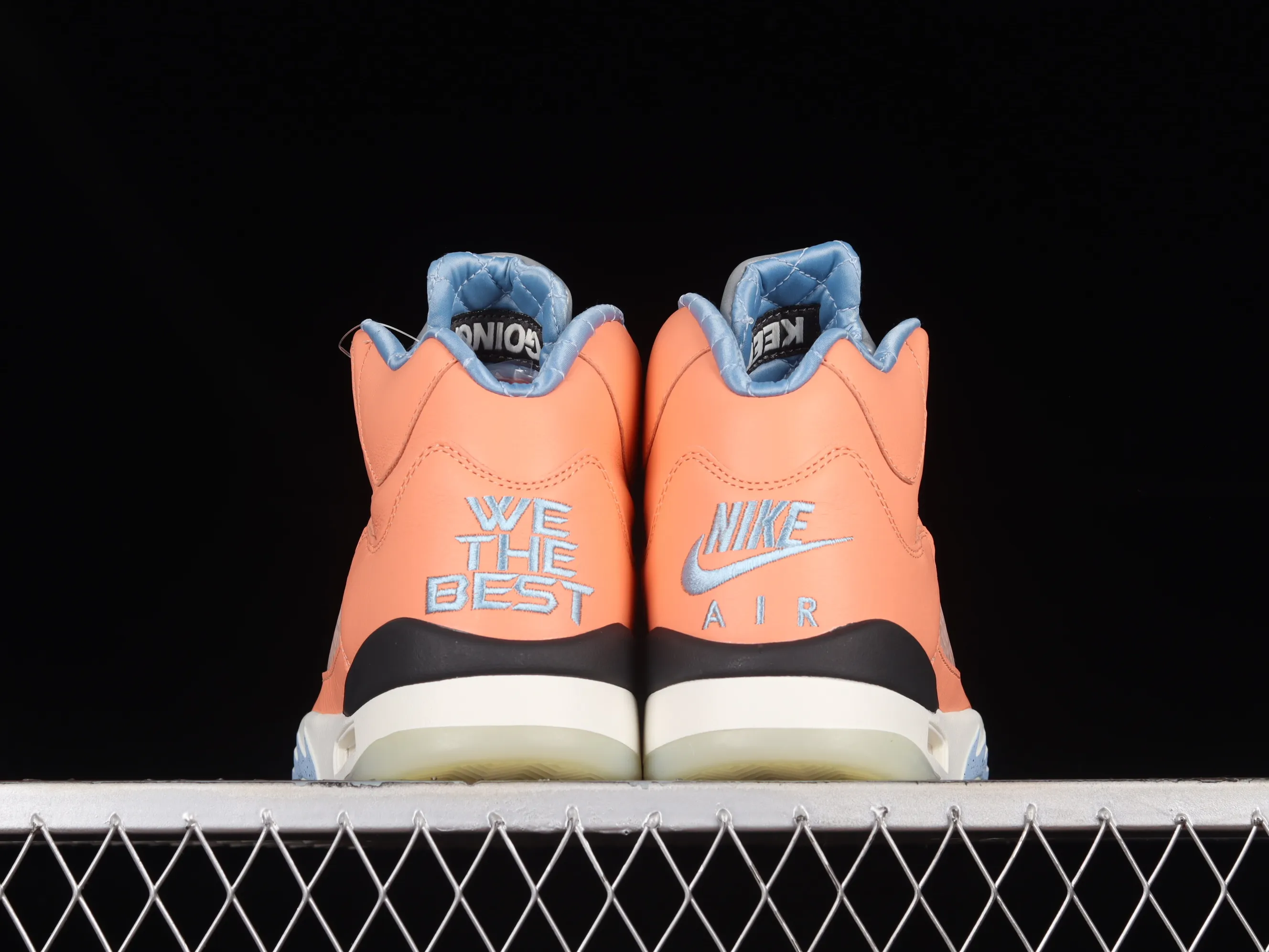 All categories Air Jordan Jordan series basketball shoes Air Jordan 5 pure original version DJ Khaled x Air Jordan 5 We The Best "Crimson Bliss" AJ5 Joe 5 joint model DV4982-641